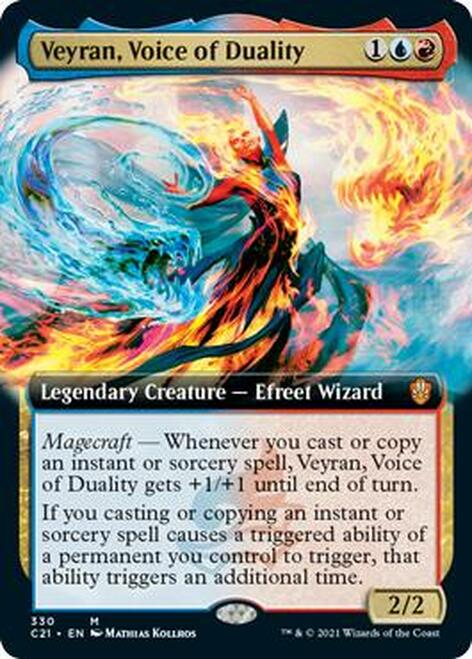 Veyran, Voice of Duality (Extended Art) [Commander 2021] | Boutique FDB TCG