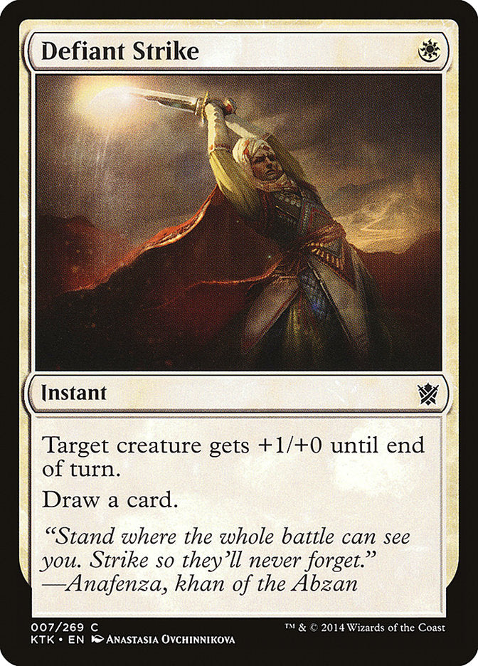 Defiant Strike [Khans of Tarkir] | Boutique FDB TCG