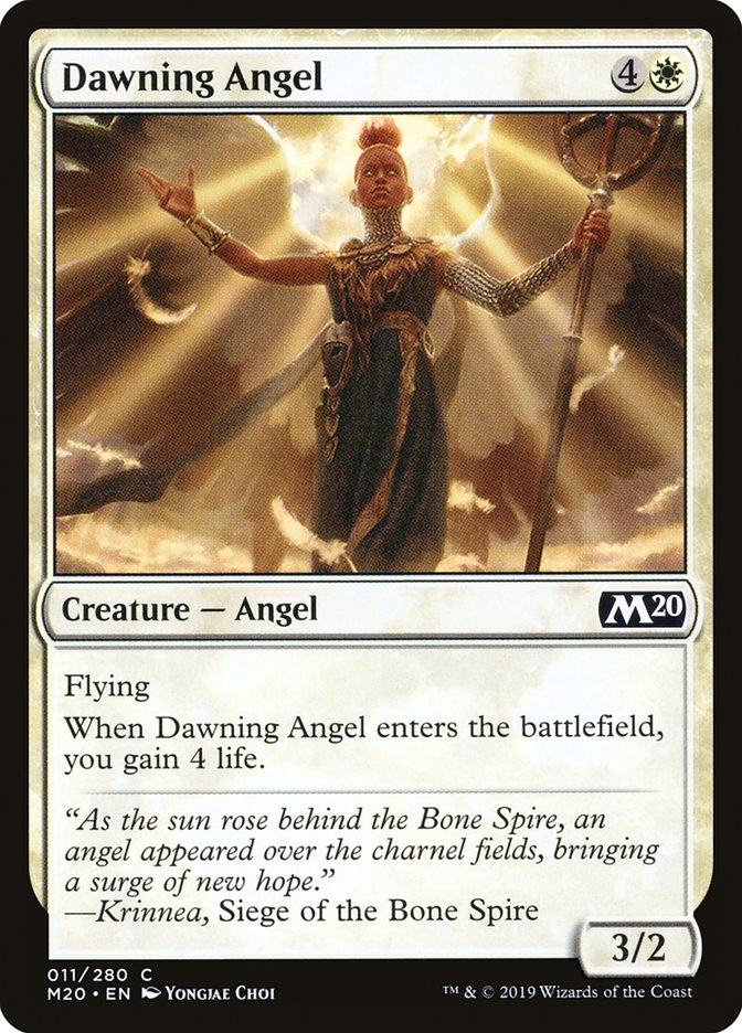 Dawning Angel [Core Set 2020] | Boutique FDB TCG