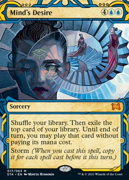 Mind's Desire (Foil Etched) [Strixhaven: School of Mages Mystical Archive] | Boutique FDB TCG