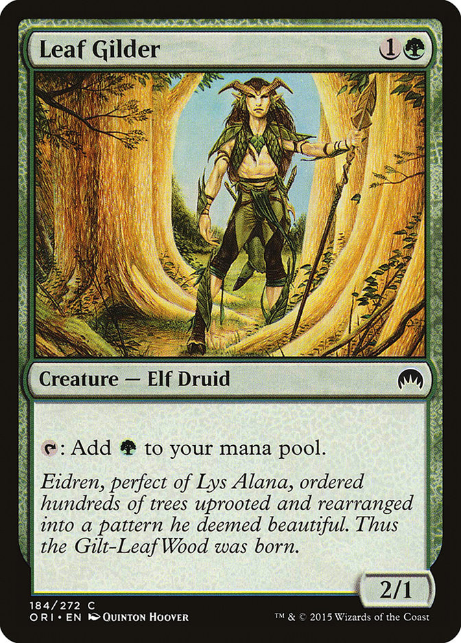 Leaf Gilder [Magic Origins] | Boutique FDB TCG