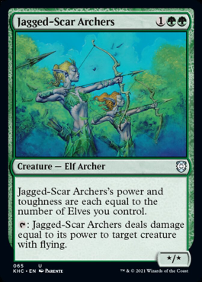 Jagged-Scar Archers [Kaldheim Commander] | Boutique FDB TCG