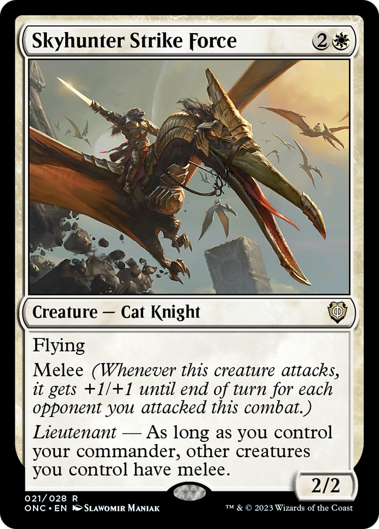 Skyhunter Strike Force [Phyrexia: All Will Be One Commander] | Boutique FDB TCG