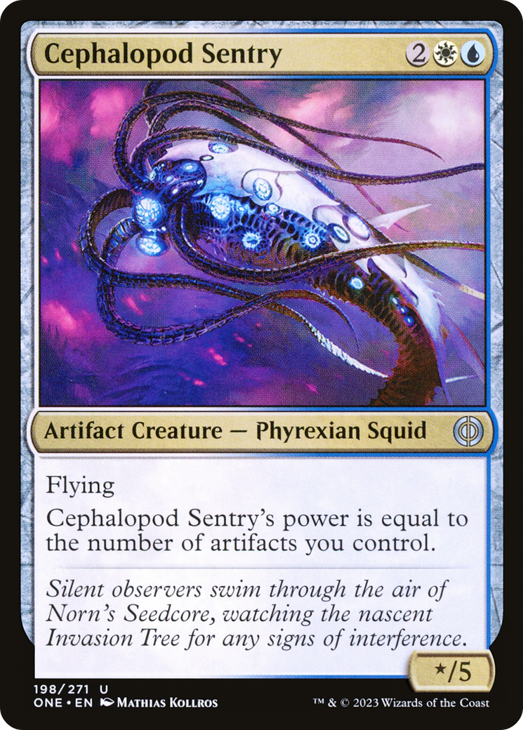 Cephalopod Sentry [Phyrexia: All Will Be One] | Boutique FDB TCG