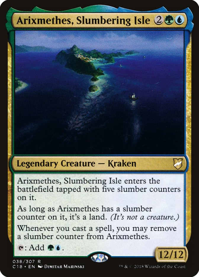 Arixmethes, Slumbering Isle [Commander 2018] | Boutique FDB TCG