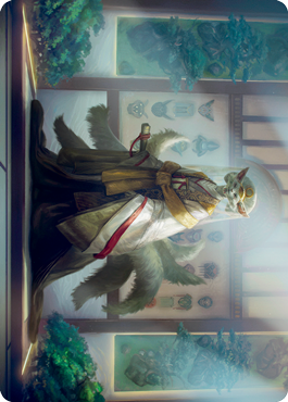Light-Paws, Emperor's Voice Art Card [Kamigawa: Neon Dynasty Art Series] | Boutique FDB TCG