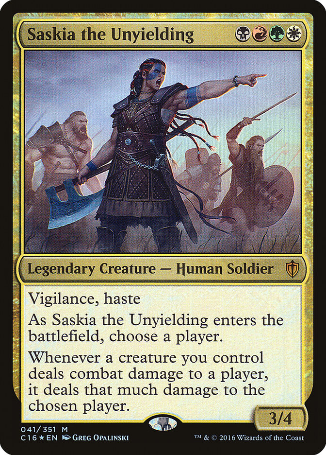 Saskia the Unyielding [Commander 2016] | Boutique FDB TCG