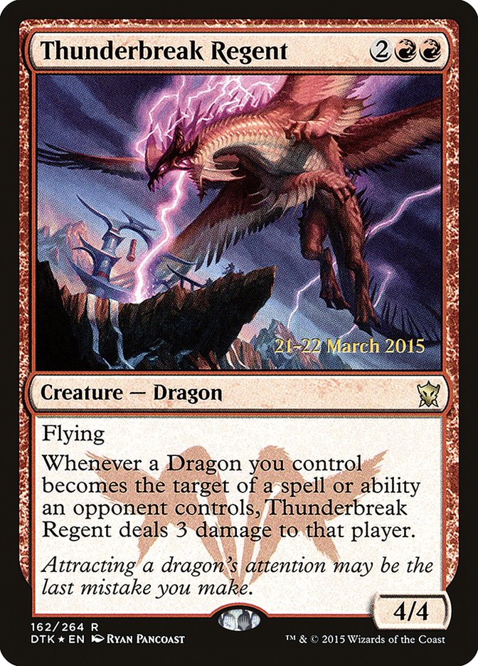 Thunderbreak Regent [Dragons of Tarkir Prerelease Promos] | Boutique FDB TCG