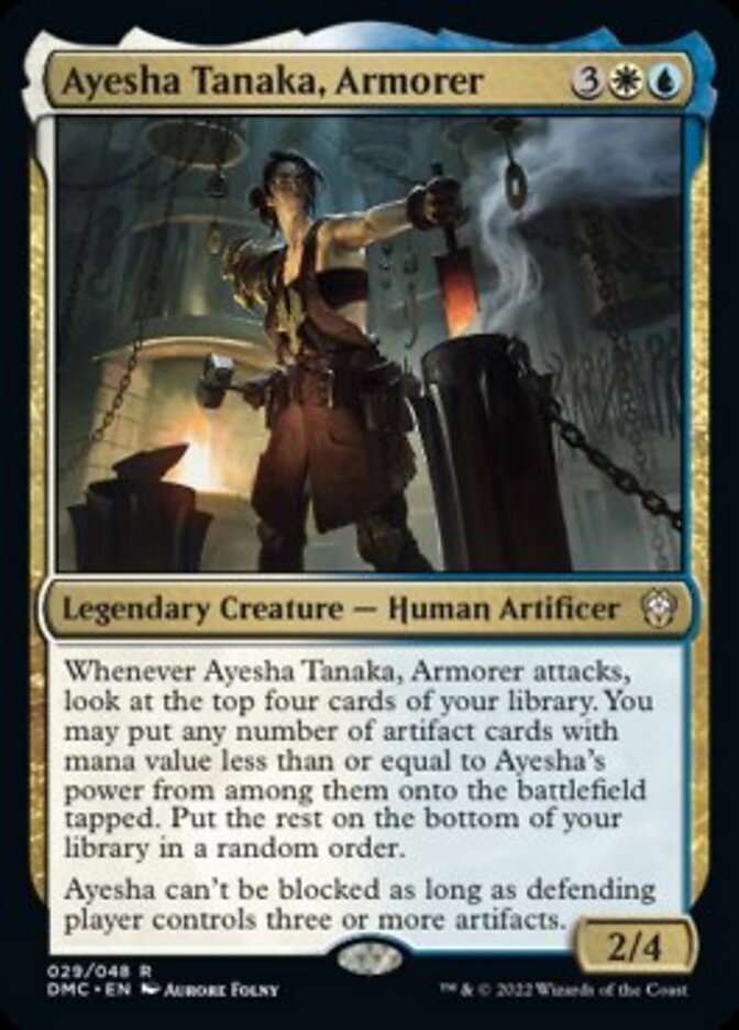 Ayesha Tanaka, Armorer [Dominaria United Commander] | Boutique FDB TCG