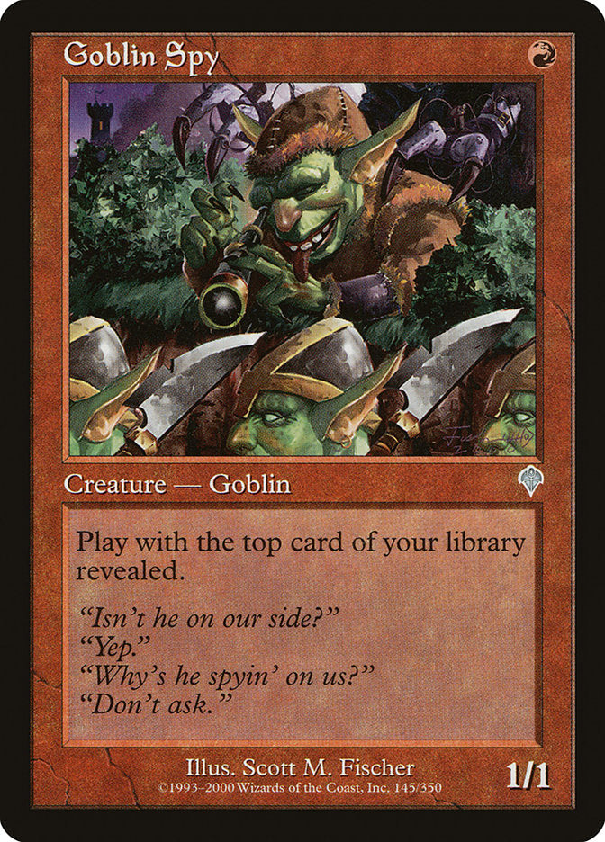 Goblin Spy [Invasion] | Boutique FDB TCG