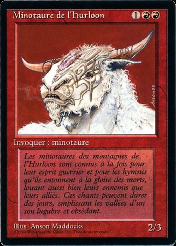 Hurloon Minotaur [Foreign Black Border] | Boutique FDB TCG