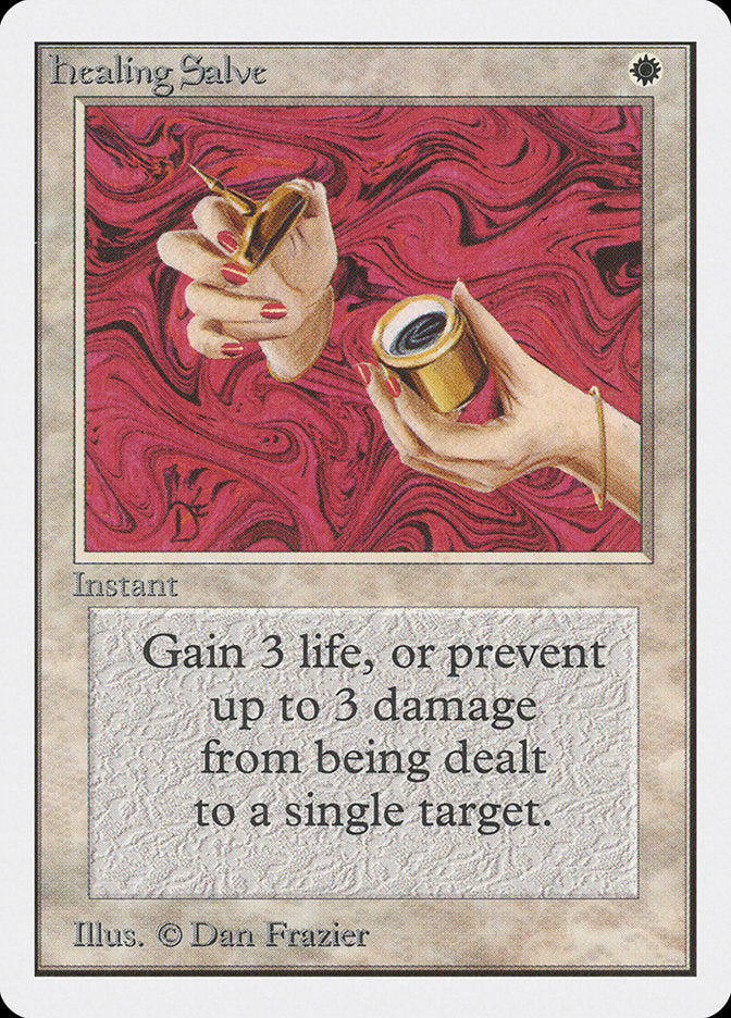 Healing Salve [Unlimited Edition] | Boutique FDB TCG