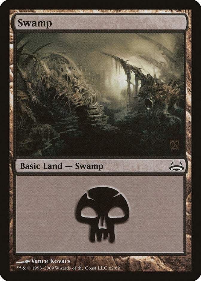 Swamp (62) [Duel Decks: Divine vs. Demonic] | Boutique FDB TCG