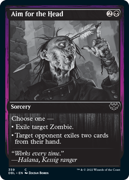 Aim for the Head [Innistrad: Double Feature] | Boutique FDB TCG