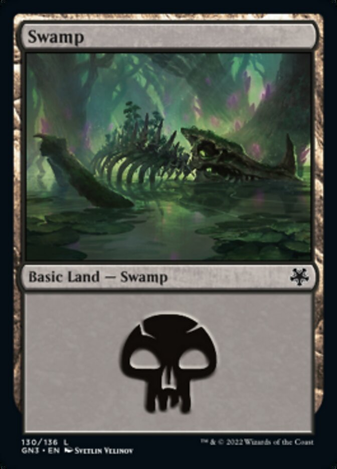 Swamp (130) [Game Night: Free-for-All] | Boutique FDB TCG