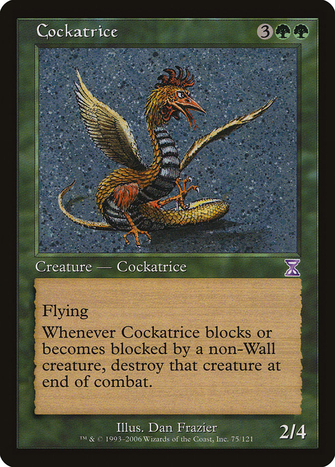 Cockatrice [Time Spiral Timeshifted] | Boutique FDB TCG