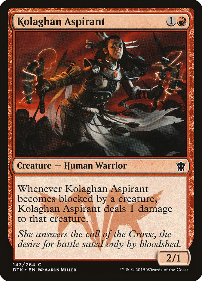 Kolaghan Aspirant [Dragons of Tarkir] | Boutique FDB TCG