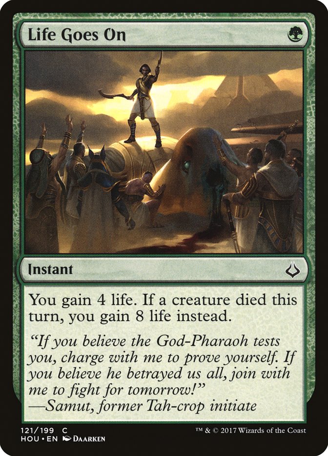 Life Goes On [Hour of Devastation] | Boutique FDB TCG