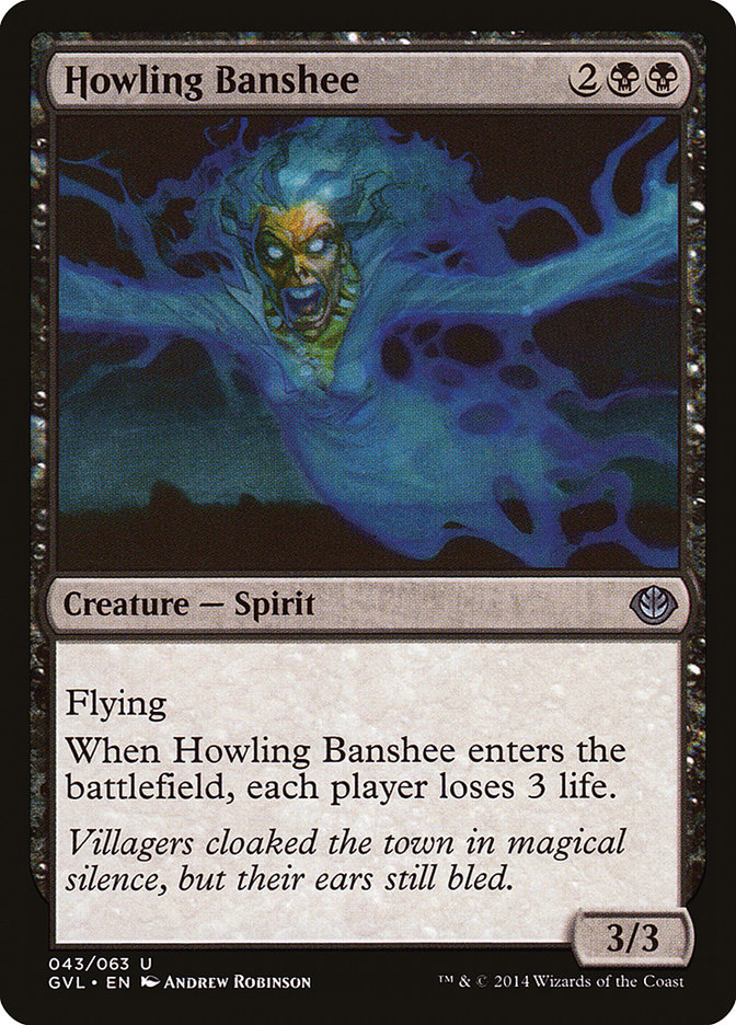 Howling Banshee (Garruk vs. Liliana) [Duel Decks Anthology] | Boutique FDB TCG