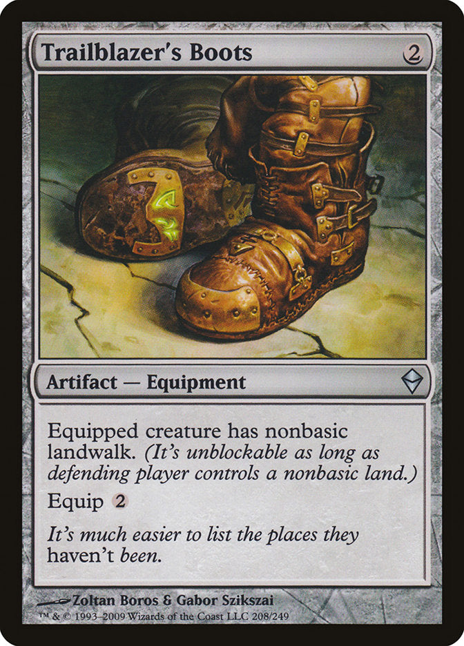 Trailblazer's Boots [Zendikar] | Boutique FDB TCG