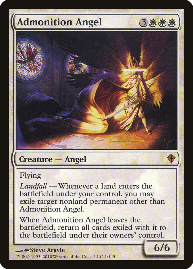 Admonition Angel [Worldwake] | Boutique FDB TCG