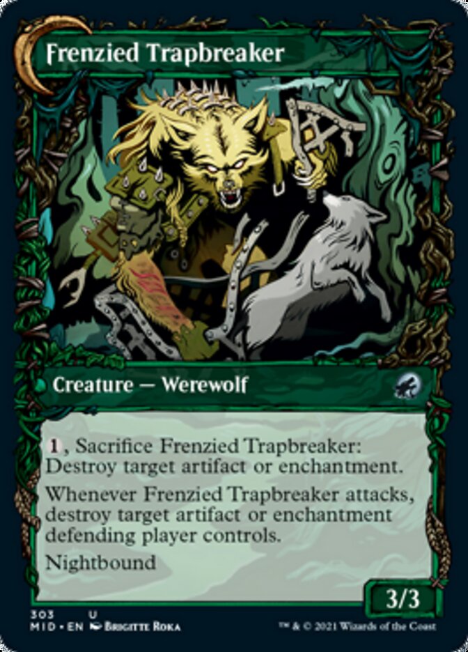 Outland Liberator // Frenzied Trapbreaker (Showcase Equinox) [Innistrad: Midnight Hunt] | Boutique FDB TCG