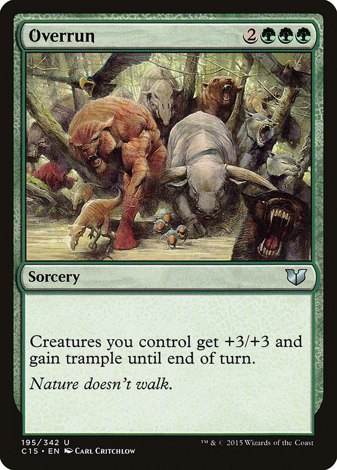 Overrun [Commander 2015] | Boutique FDB TCG