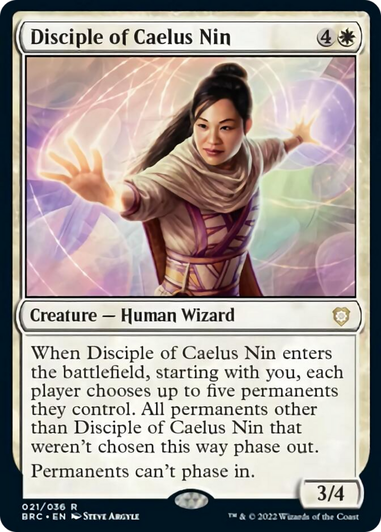 Disciple of Caelus Nin [The Brothers' War Commander] | Boutique FDB TCG