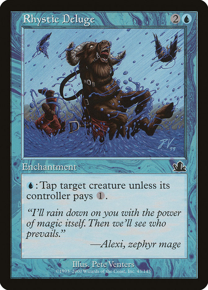 Rhystic Deluge [Prophecy] | Boutique FDB TCG