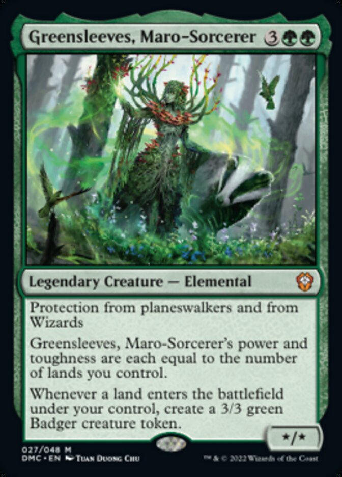 Greensleeves, Maro-Sorcerer [Dominaria United Commander] | Boutique FDB TCG