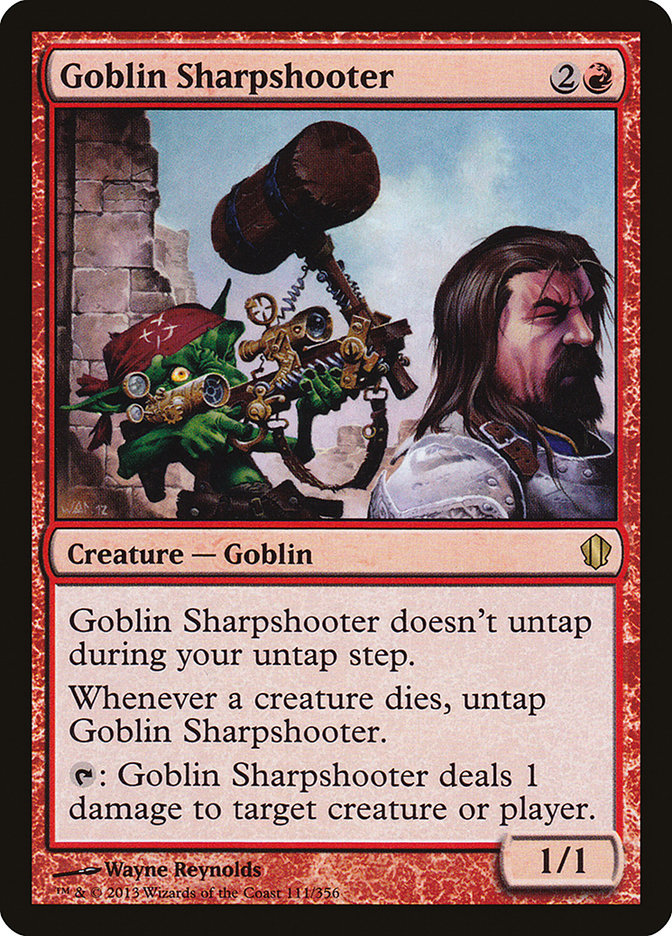 Goblin Sharpshooter [Commander 2013] | Boutique FDB TCG