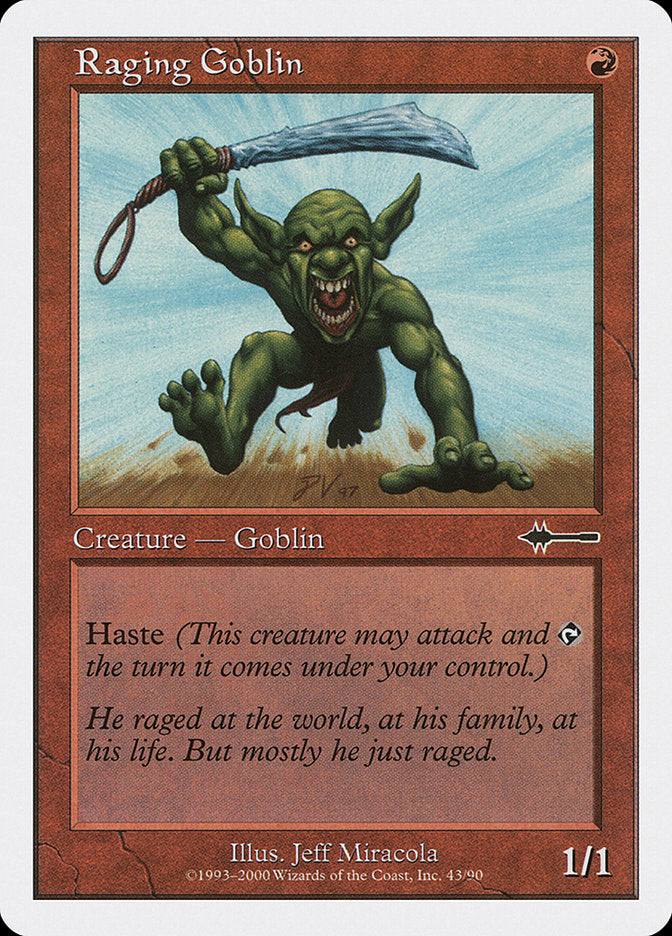 Raging Goblin [Beatdown] | Boutique FDB TCG