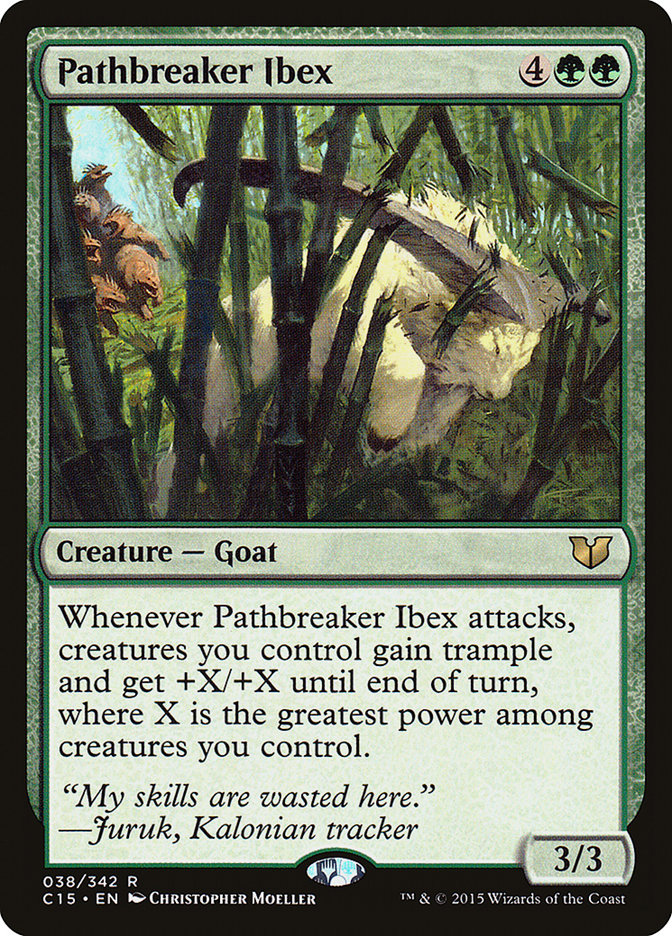 Pathbreaker Ibex [Commander 2015] | Boutique FDB TCG