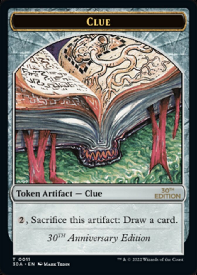 Clue Token (011) [30th Anniversary Tokens] | Boutique FDB TCG