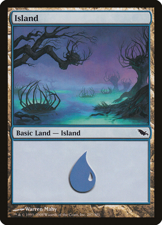 Island (287) [Shadowmoor] | Boutique FDB TCG