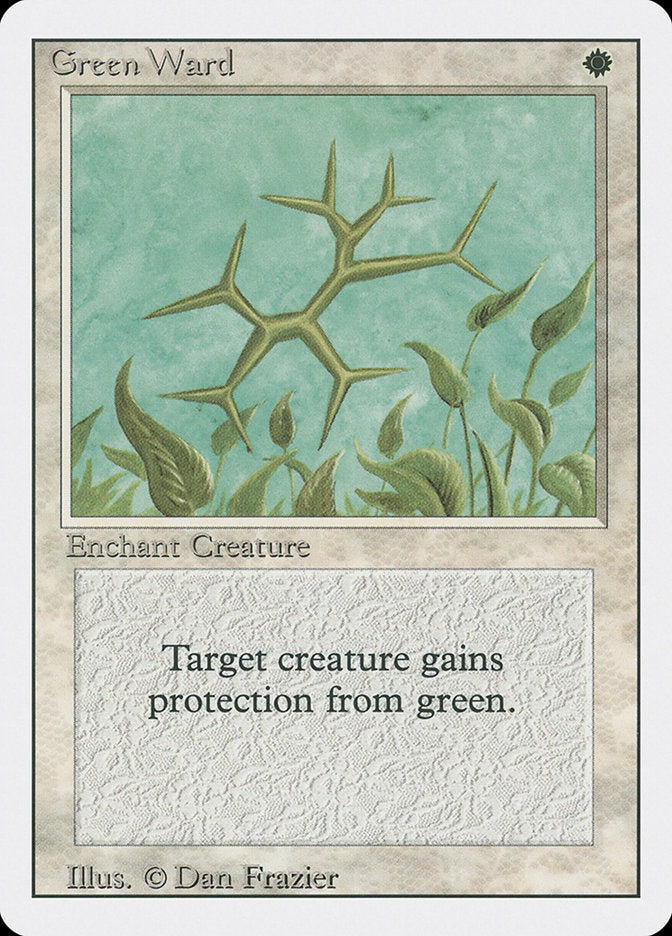 Green Ward [Revised Edition] | Boutique FDB TCG