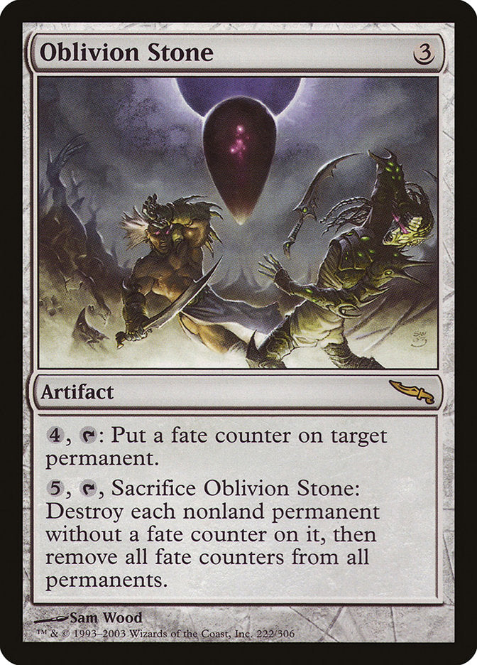 Oblivion Stone [Mirrodin] | Boutique FDB TCG