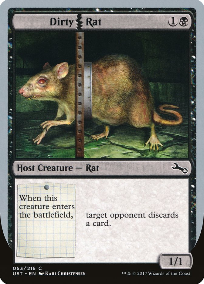 Dirty Rat [Unstable] | Boutique FDB TCG
