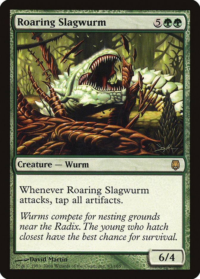 Roaring Slagwurm [Darksteel] | Boutique FDB TCG