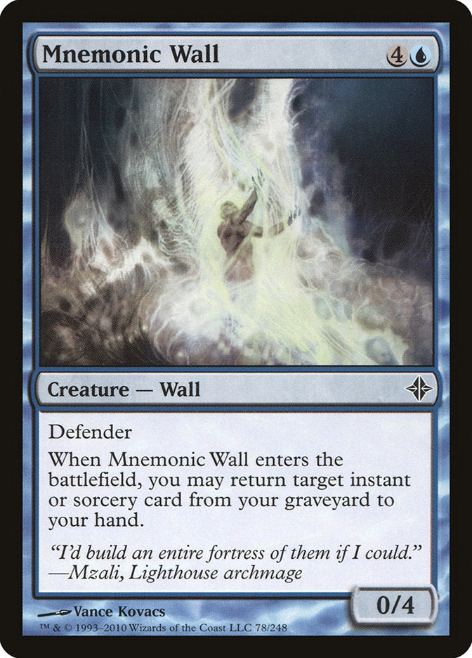 Mnemonic Wall [Rise of the Eldrazi] | Boutique FDB TCG