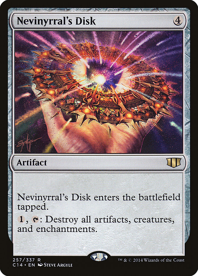 Nevinyrral's Disk [Commander 2014] | Boutique FDB TCG