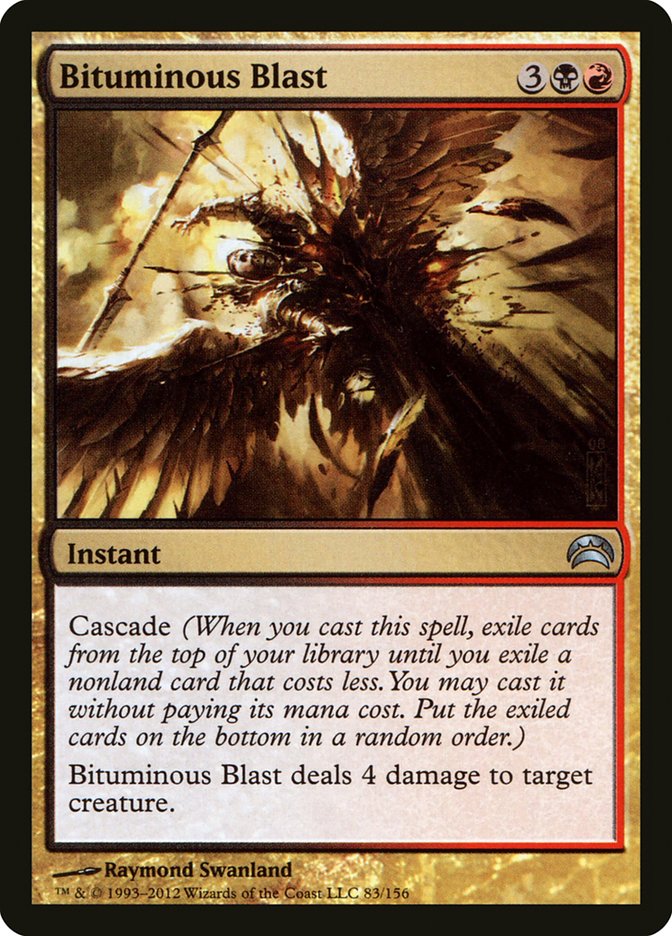 Bituminous Blast [Planechase 2012] | Boutique FDB TCG