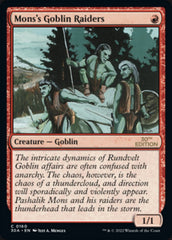 Mons's Goblin Raiders [30th Anniversary Edition] | Boutique FDB TCG