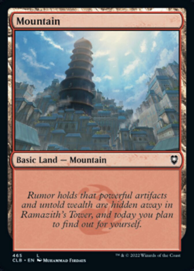 Mountain (465) [Commander Legends: Battle for Baldur's Gate] | Boutique FDB TCG