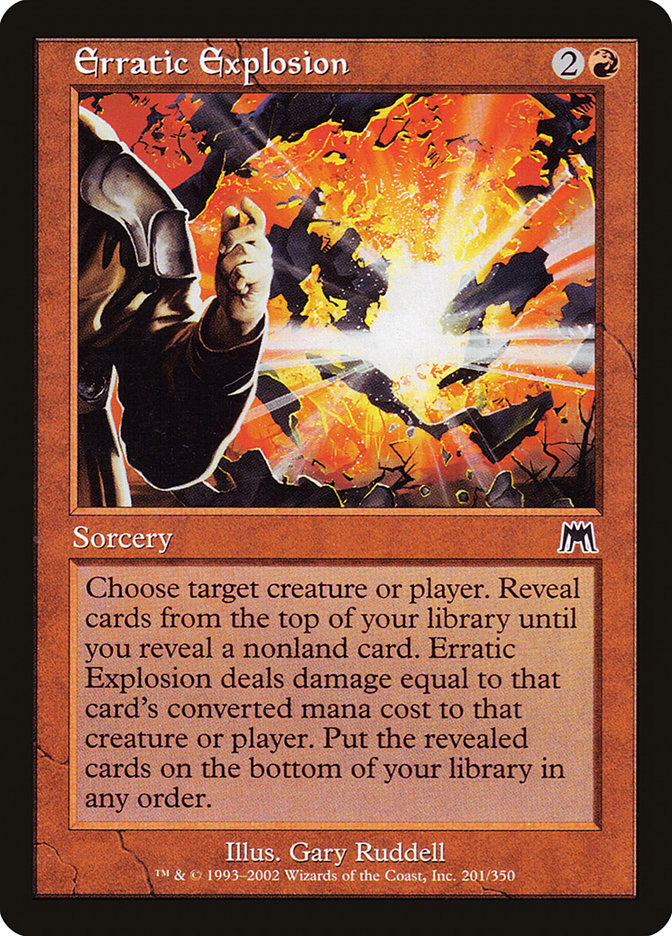 Erratic Explosion [Onslaught] | Boutique FDB TCG