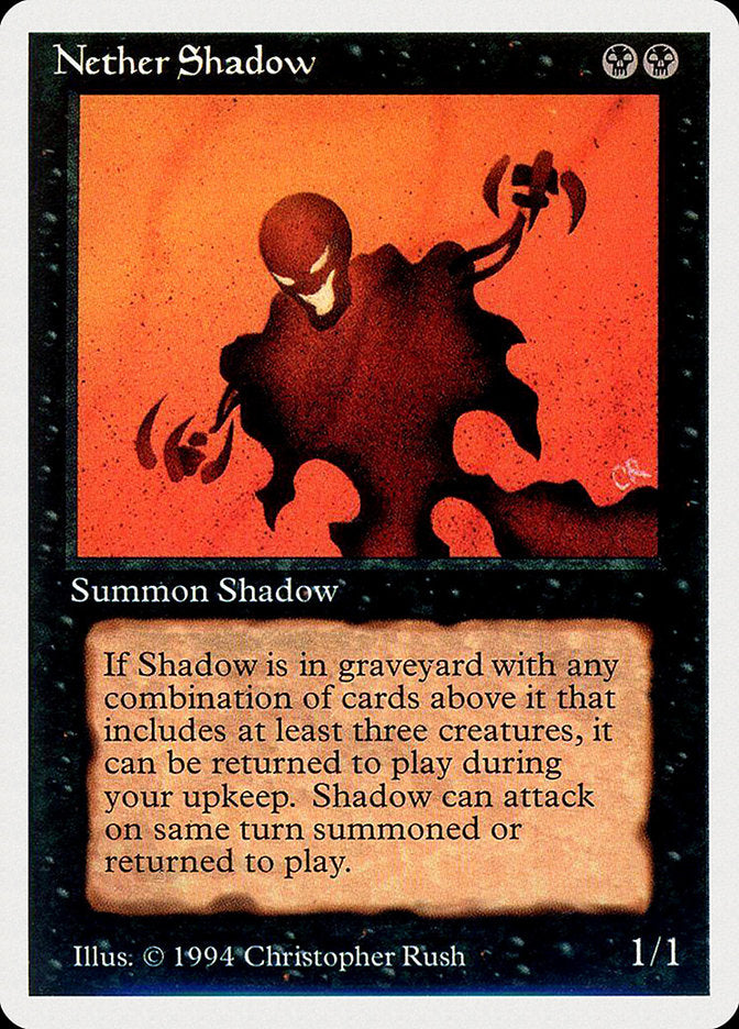 Nether Shadow [Summer Magic / Edgar] | Boutique FDB TCG