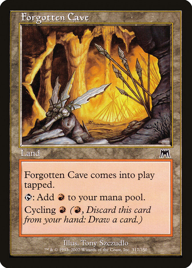 Forgotten Cave [Onslaught] | Boutique FDB TCG