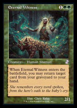 Eternal Witness (Timeshifted) [Time Spiral Remastered] | Boutique FDB TCG