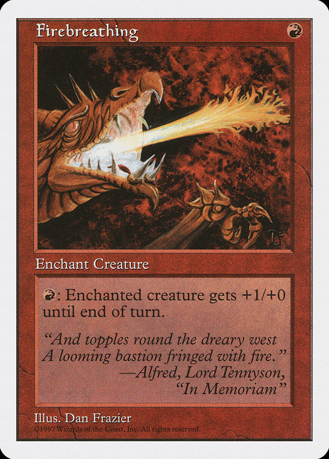 Firebreathing [Fifth Edition] | Boutique FDB TCG