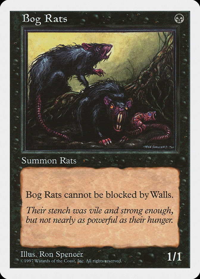 Bog Rats [Fifth Edition] | Boutique FDB TCG